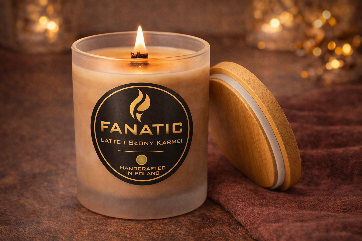 Latte I Słony Karmel