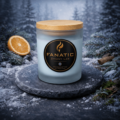 Zimowy Las — świeca zapachowa premium